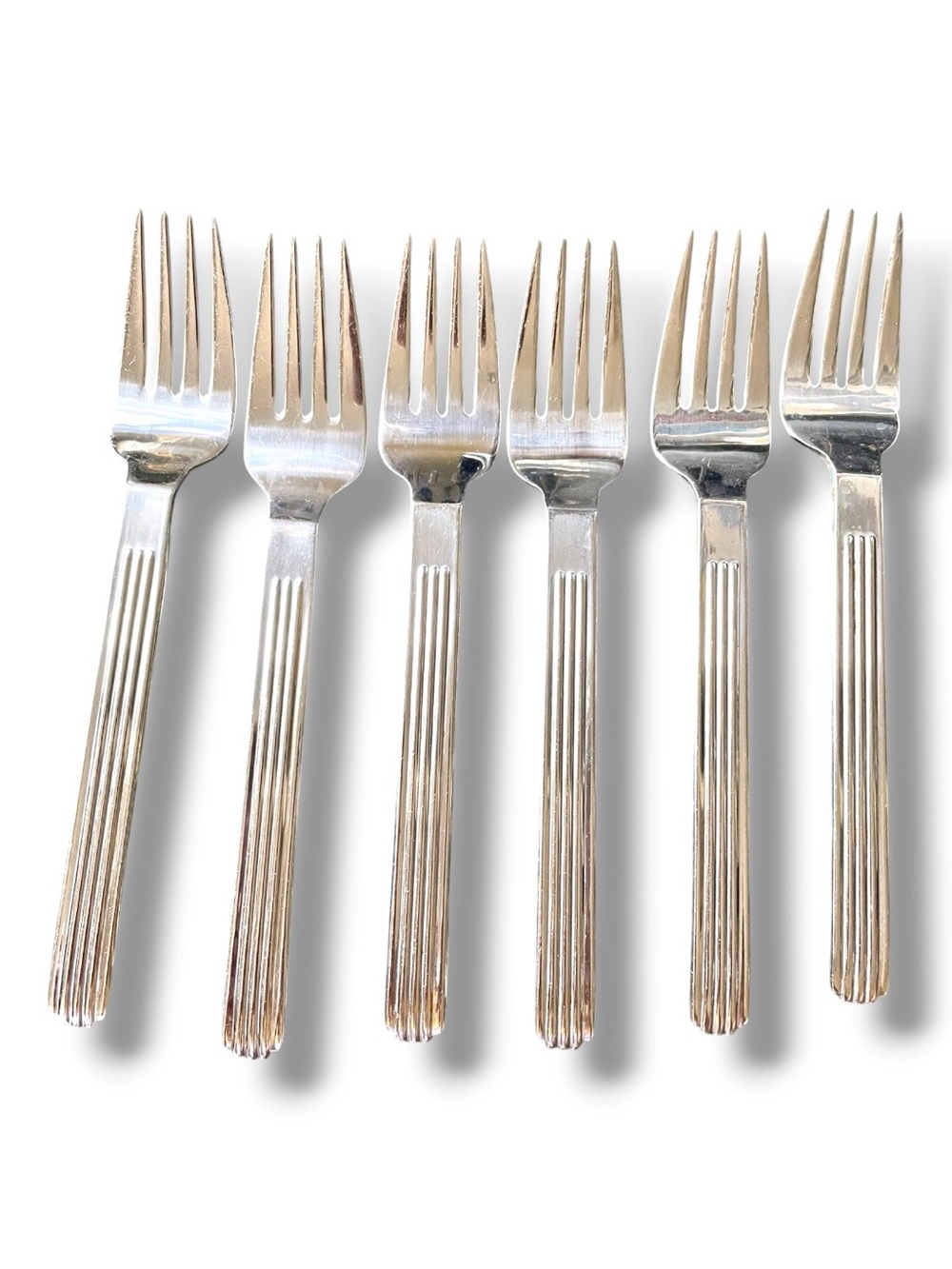 Reed and Barton Hilton head pattern, dinner forks, set of 6
